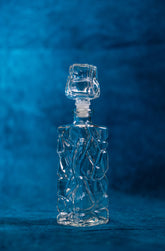 ‘70s Glass Rock Imitation Decanter